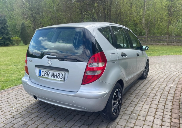 Mercedes-Benz Klasa A cena 13900 przebieg: 84000, rok produkcji 2005 z Brodnica małe 92
